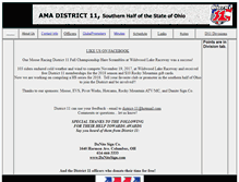 Tablet Screenshot of district11ama.com